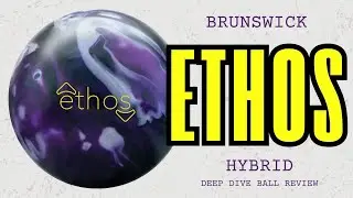 Don't Do That Again In a Ball Review Video 🤭 | Brunswick Ethos Hybrid | Deep Dive Ball Review