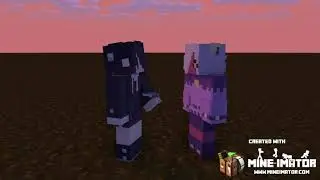 Request to Ashley (Swaped characters) | Minecraft Vore Animation
