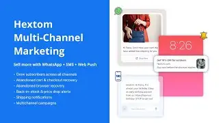 Hextom: WhatsApp, SMS & Push Marketing - WhatsApp Setup