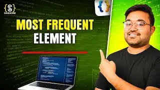 Find the most frequent element in an array | optimal approach | java dsa | shashwat
