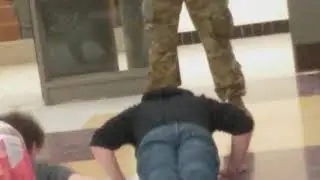 Strong boys do push ups for a fucking shirt