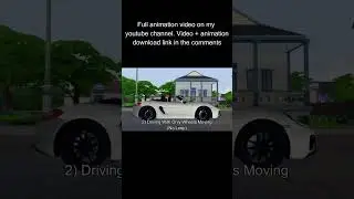 The Sims 4 - driving animations 🚗 