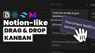 Advanced Sortable Drag and Drop with React & TailwindCSS