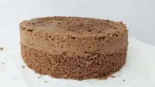 Chocolate Sponge Cake Recipe | 1 Pound Chocolate Cake Sponge Recipe | Cooking Passion