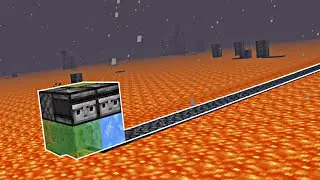 ПРОСТОЙ Авто-Мост Для Путешествий по АДУ! | Minecraft Bedrock Edition | Майнкрафт Пе 1.16.201 |