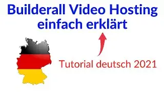 Builderall Video Hosting Tutorial deutsch 2021