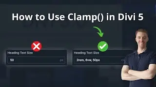 How to Use clamp() in Divi 5 for Perfect Responsive Font Sizes