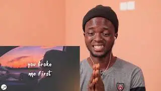 FIRST TIME HEARING Tate McRae - you broke me first (Lyrics) 🎵 REACTION!!! 😱