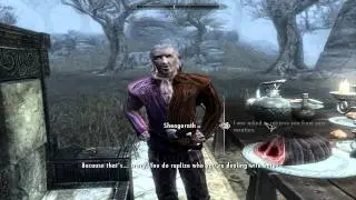Elder Scrolls V: Skyrim - Funny Moment - Sheogorath