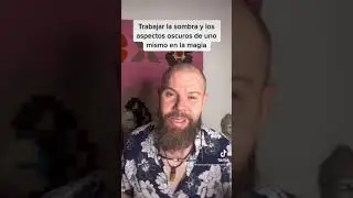 Trabajar tu oscuridad en un proceso mágico￼