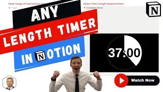 ANY Length of Timer In Notion | Teacher Tutorial 2022 | Free Template