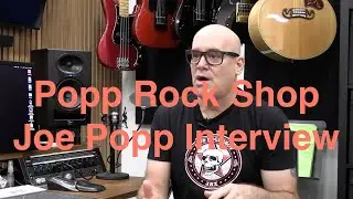 Popp Rock Shop Joe Popp Interview #rock #punk #guitaramp