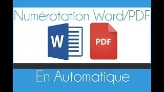 Comment numéroter les pages d'un document Word/PDF