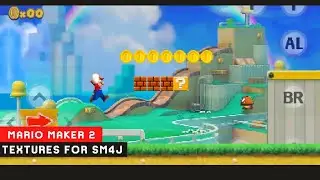 🔨🕹Descarga!! Super Mario Maker 2 textures for Sm4j/ Super Mario 4 jugadores mashup textures!!