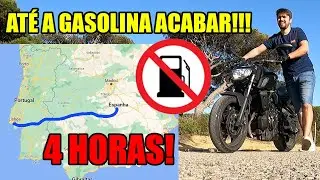 CONDUZI EM FRENTE ATÉ FICAR SEM GASOLINA !!!!