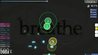 osu! | qfeileadh - breathe [Extreme] 98.62% fc