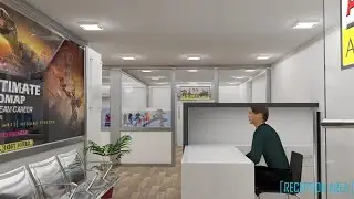 3d architecture walk through animation showreel