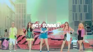 f(x) - hot summer (slowed + reverb)