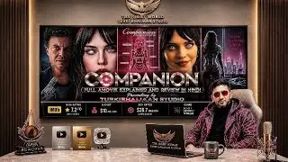 Companion (2025) Movie Explained in Hindi | Full Sci-Fi Horror Story Review | TurkiBhaijaan Studio