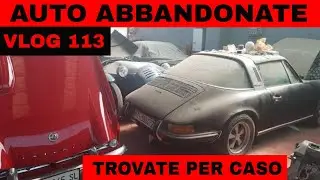 AUTO ABBANDONATE TROVATE PER CASO - ALCUNE RARISSIME -