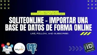 SQLiteonline - Importar una base de datos de forma online