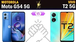 Moto G54 5G vs Vivo T2 5G Full phone comparison