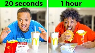 FASTEST To Eat MCDONALDS Wins £10,000 FT BETA SQUAD
