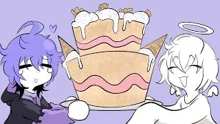Ice Cream And Cake || Birthday Animation ||