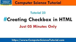 Creating Checkbox in HTML