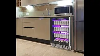 Private Reserve Series 117 Can Backlit™ Panel Beverage Cooler — EL-54BCCOM-L