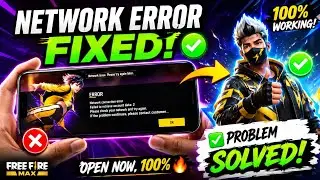 Free Fire Network Connection Error Fix | Failed to Retrieve Account Data 2 | 100% Working (2026)