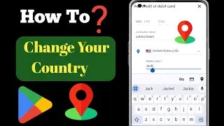 How to Change Google Play Store Country?. Change Country