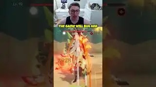 This insane Diluc bug got fixed in one day :(  