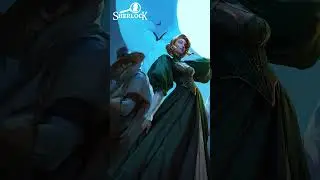 SHERLOCK: How was the Visiting Dracula loading art created? #shorts