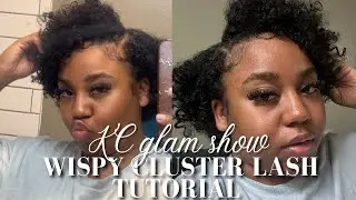 Wispy Lash cluster tutorial | Amazon cluster lashes