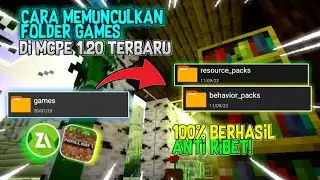 Cara Memunculkan Folder games Di Minecraft 1.20 Terbaru 2023! - 100% WORK