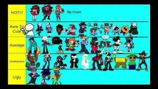 Making a FNF Hotness Tier List
