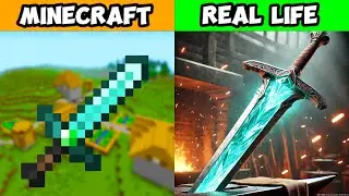 MINECRAFT MOBS VS SUPER REAL LIFE | Super Realistic 4k