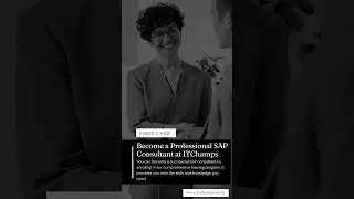 Become a Professional SAP Consultant at ITChamps.