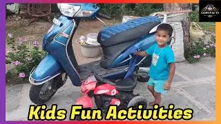 Kids Fun Activities #cutebaby #kidsbike #childrensbike #kalyanalladi #gopifacts #kidsvideos #kidsfun