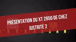 Présentation du XT 2850 de chez Justrite 2