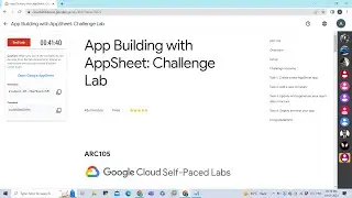 App Building with AppSheet: Challenge Lab 