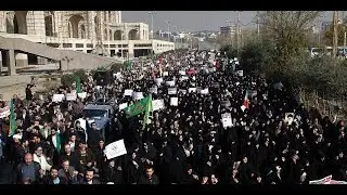 İran Halkı Protestocuları Protesto Etti (03 01 2018)