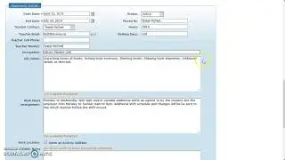 Create a placement with an active employer on myWEX
