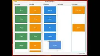 JavaFX: Multi Column List View With Drag & Drop Support
