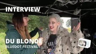 Du Blonde Interview, bluedot Festival, July 2019