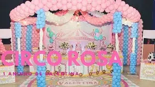Decoração Circo Rosa