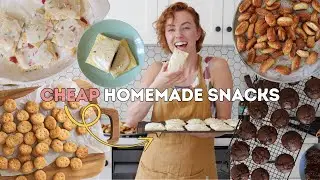Poor Man Snacks From Scratch | pop tarts, pretzel bites, ritz...