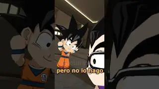 GOKU REGAÑA A GOHAN POR SUS BARBIES (plot twist)