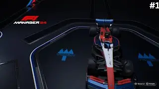 Trident F1 Manager 24 Create a team career mode part 1